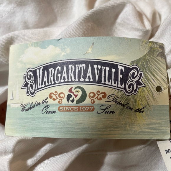 Margaritaville NWT Mens Short Sleeve White Short Sleeve T-Shirt. Size XXXL - Picture 8 of 8